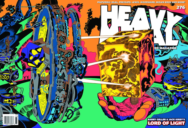 Illustration for article titled See Jack Kirby's Incredible Argo Art In Color For The First Time
